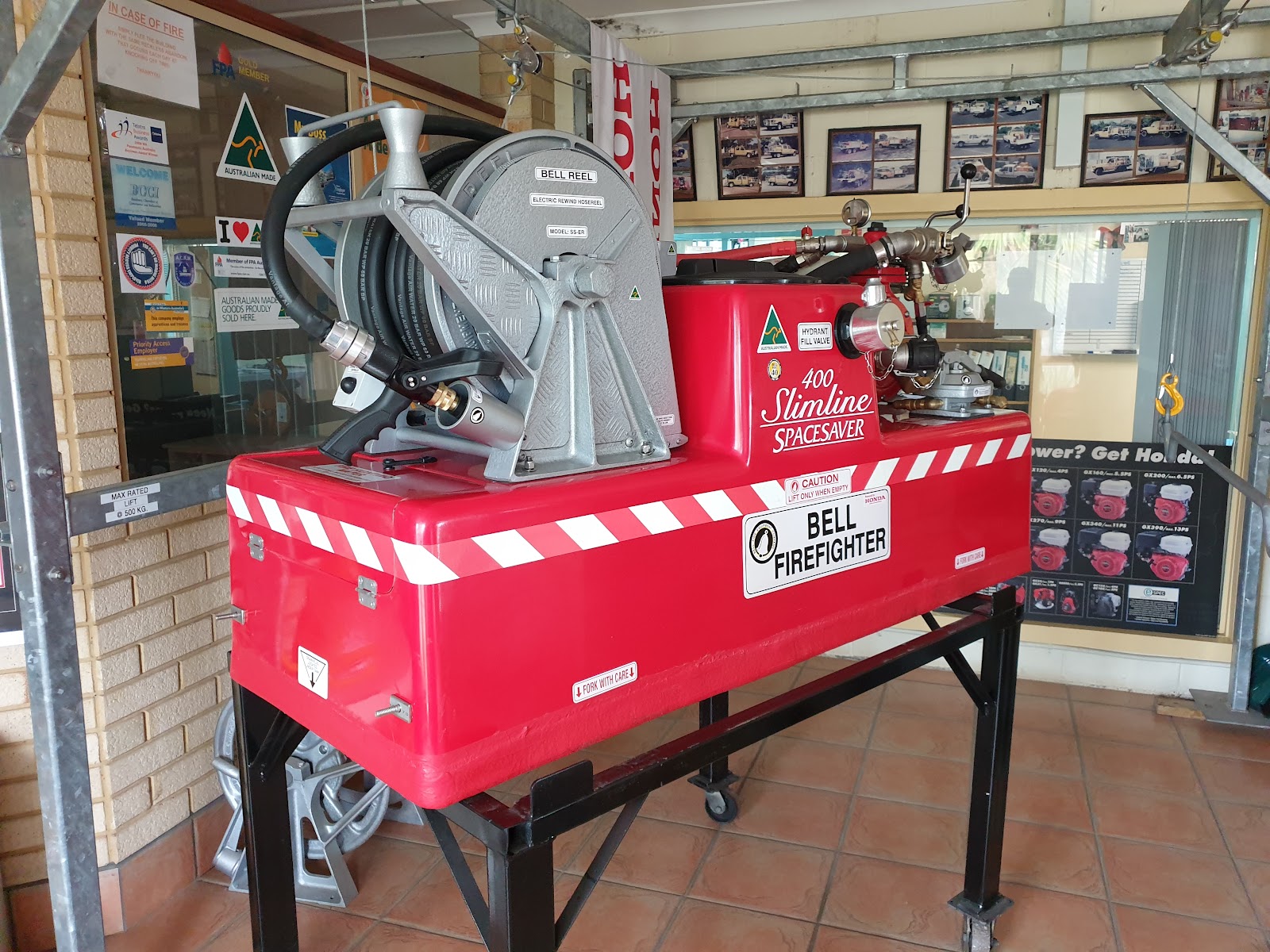 Bell fire equipment