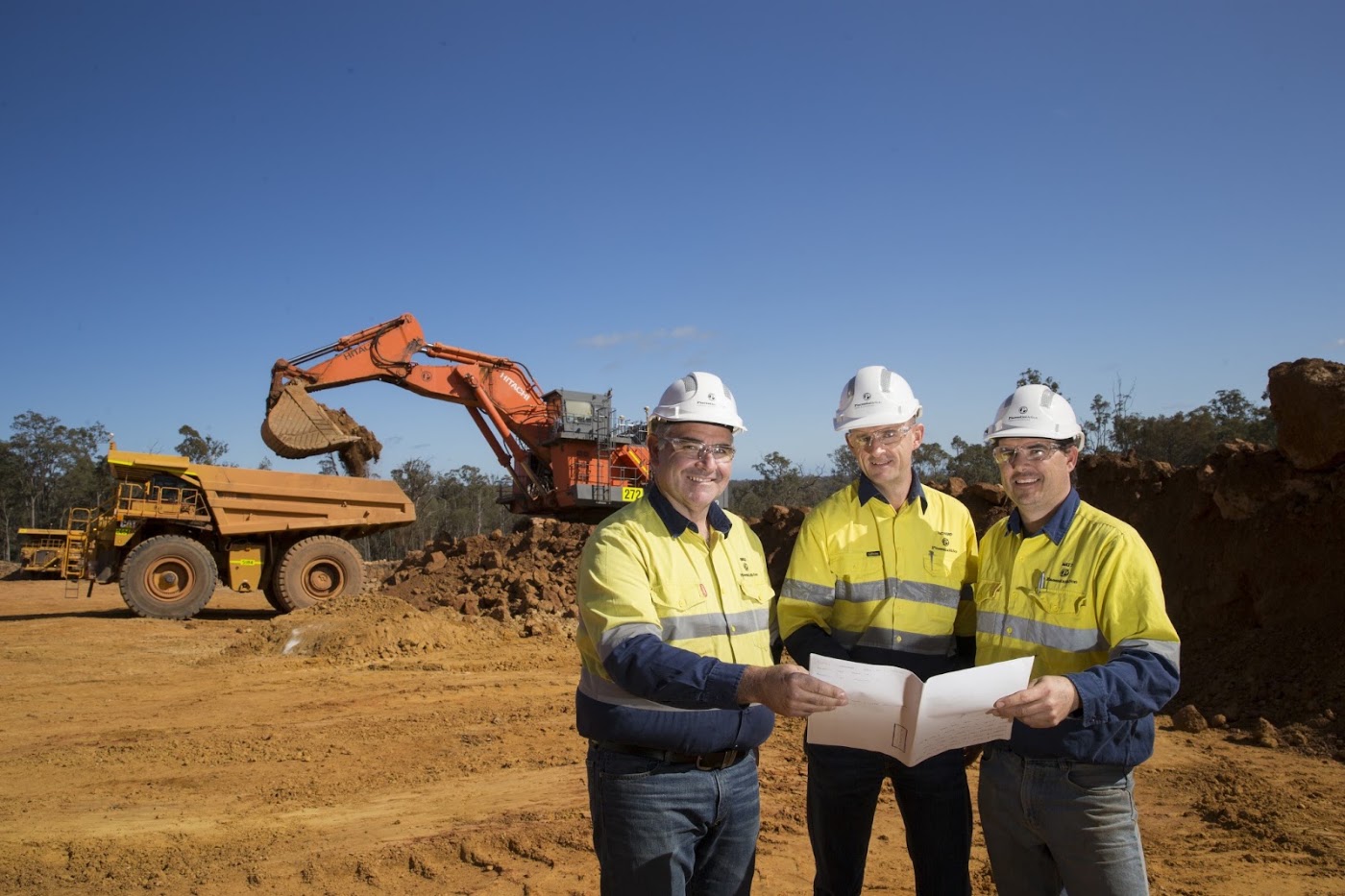 Piacentini son earthmoving site