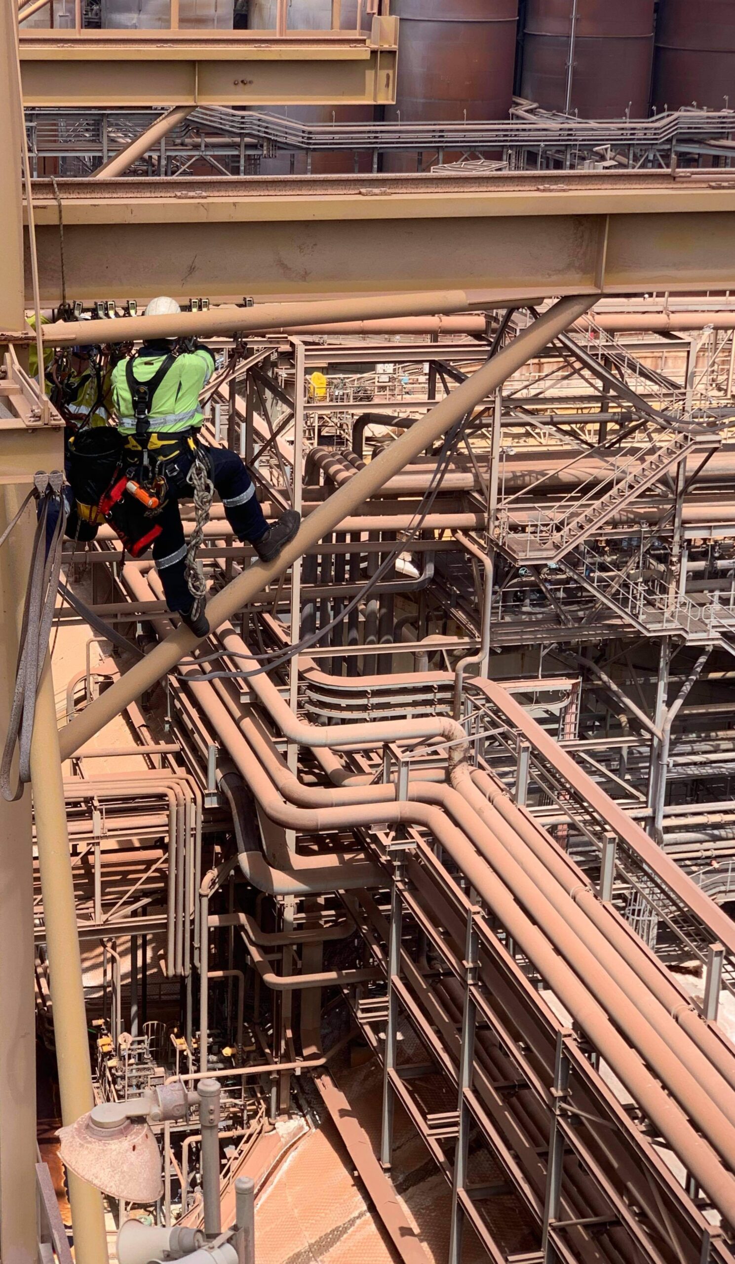 Reach rope access work at height scaled