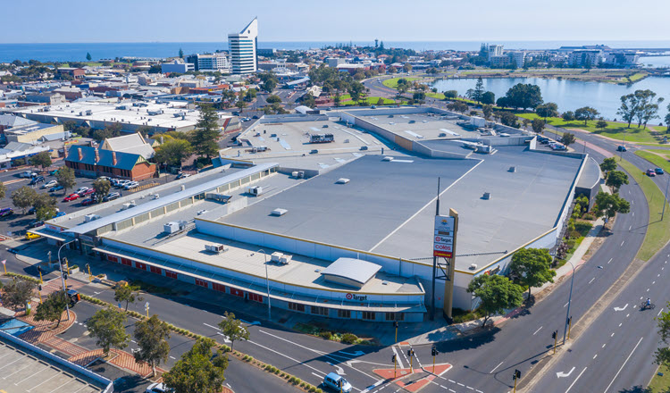 Bunbury centrepoint aerial