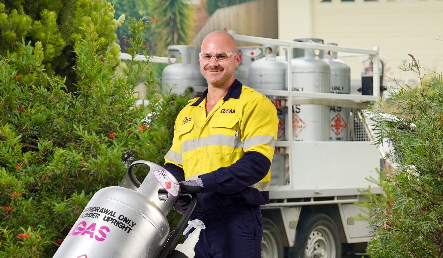 Elgas albany cylinder delivery