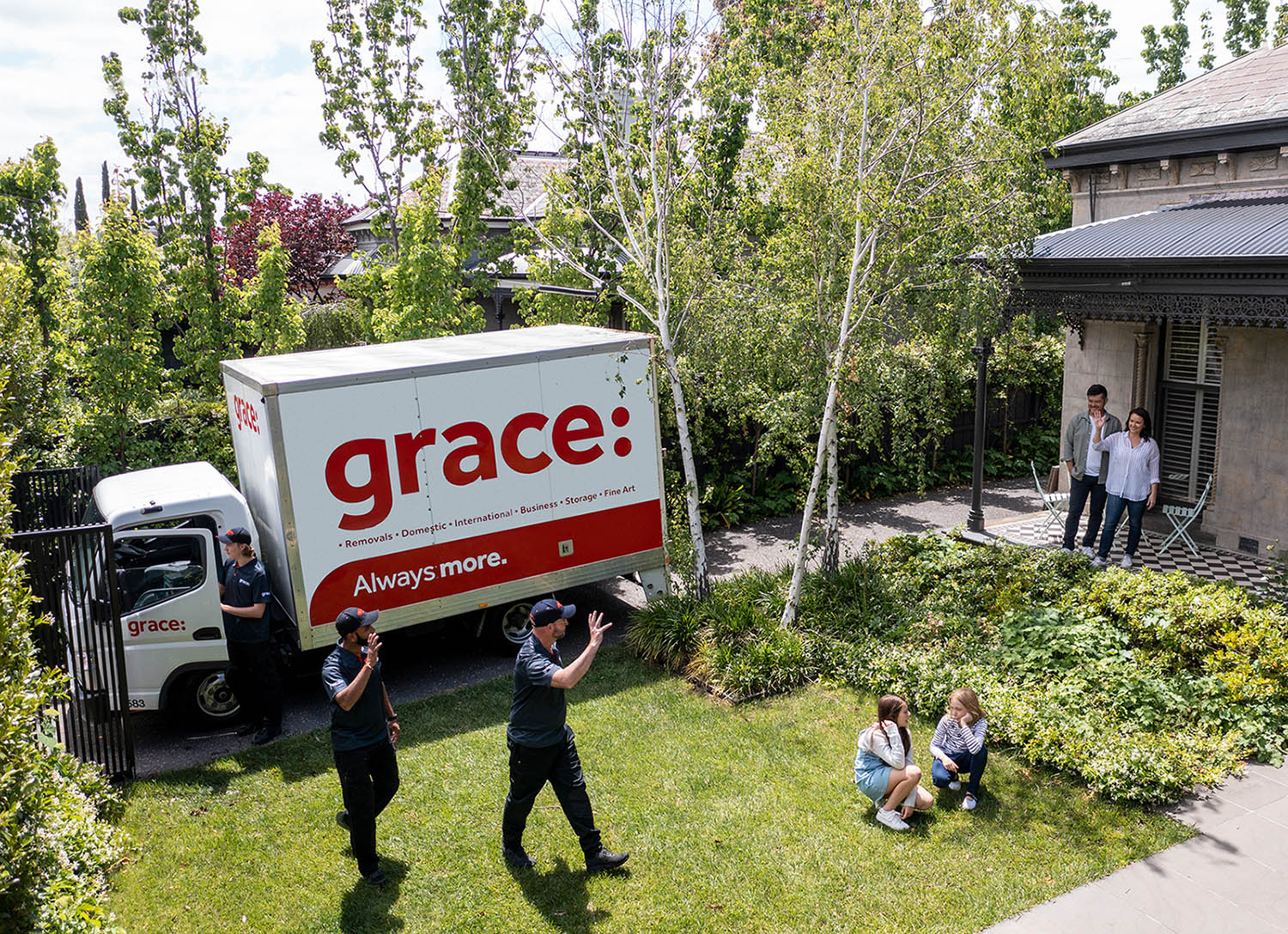 Grace removals albany truck