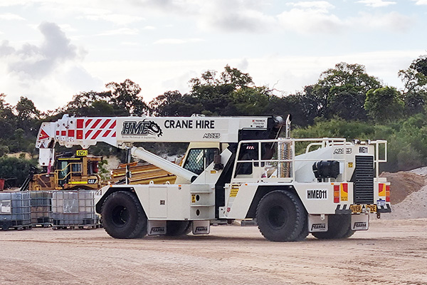 Halifax mechanical crane hire