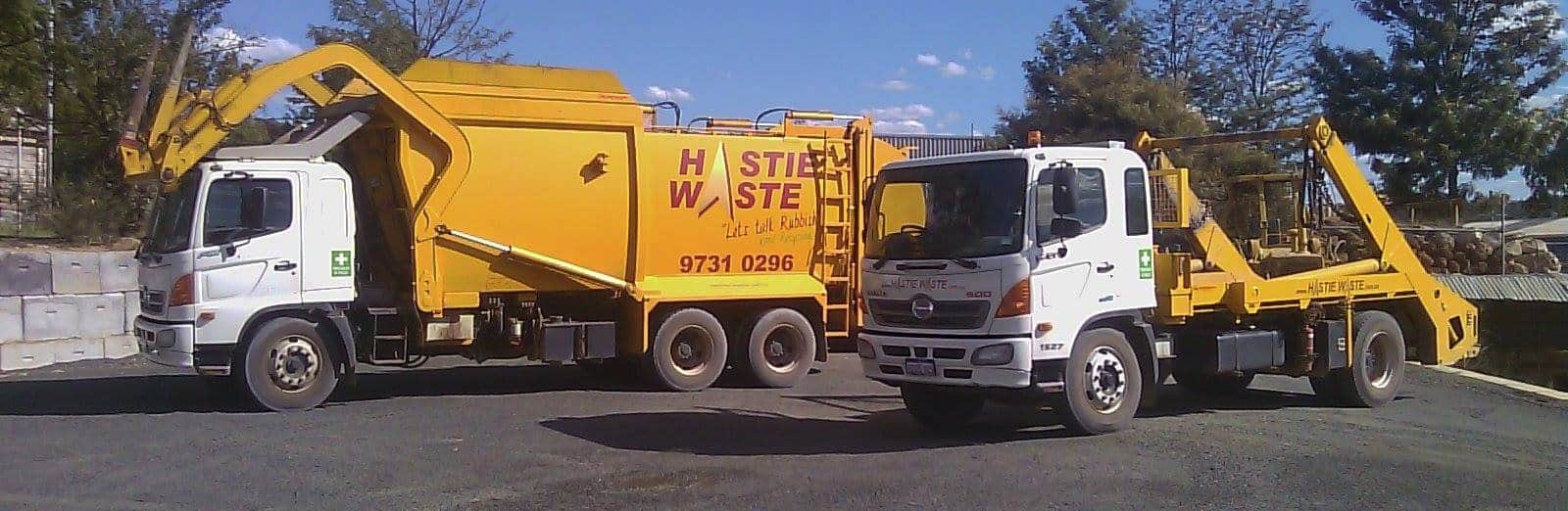 Hastie waste truck fleet
