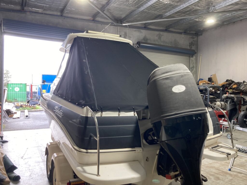 Keith williams motor trimmers boat cover
