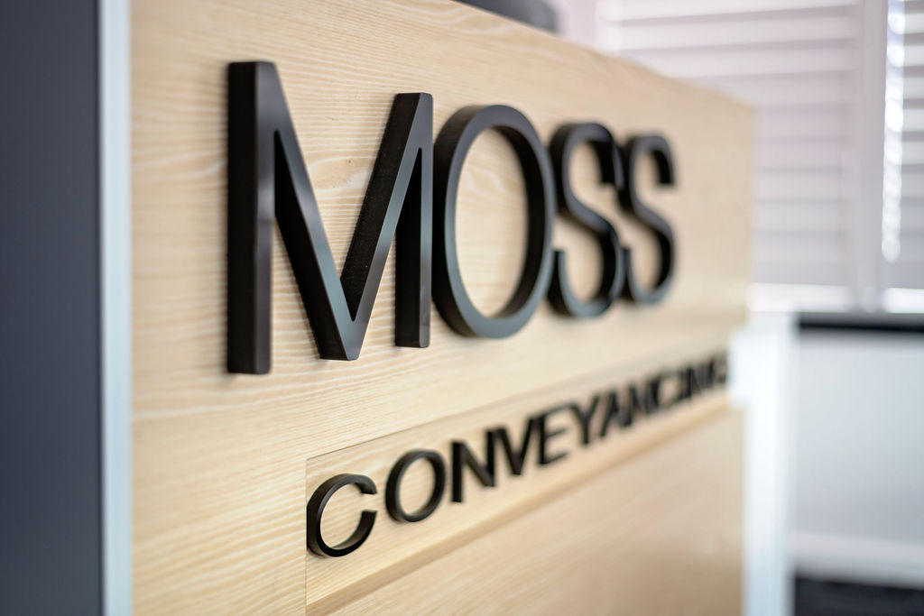 Moss conveyancing albany signage