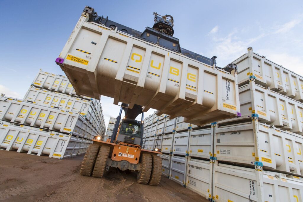qube-bunbury-container-lift Qube bunbury container lift