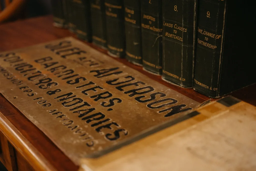 Slee anderson nameplate
