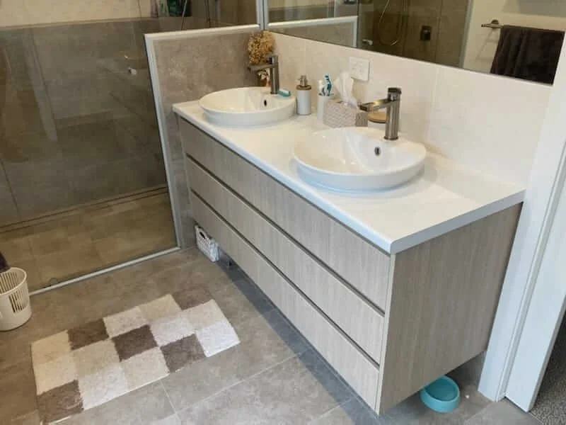Steves cabinets ensuite vanity
