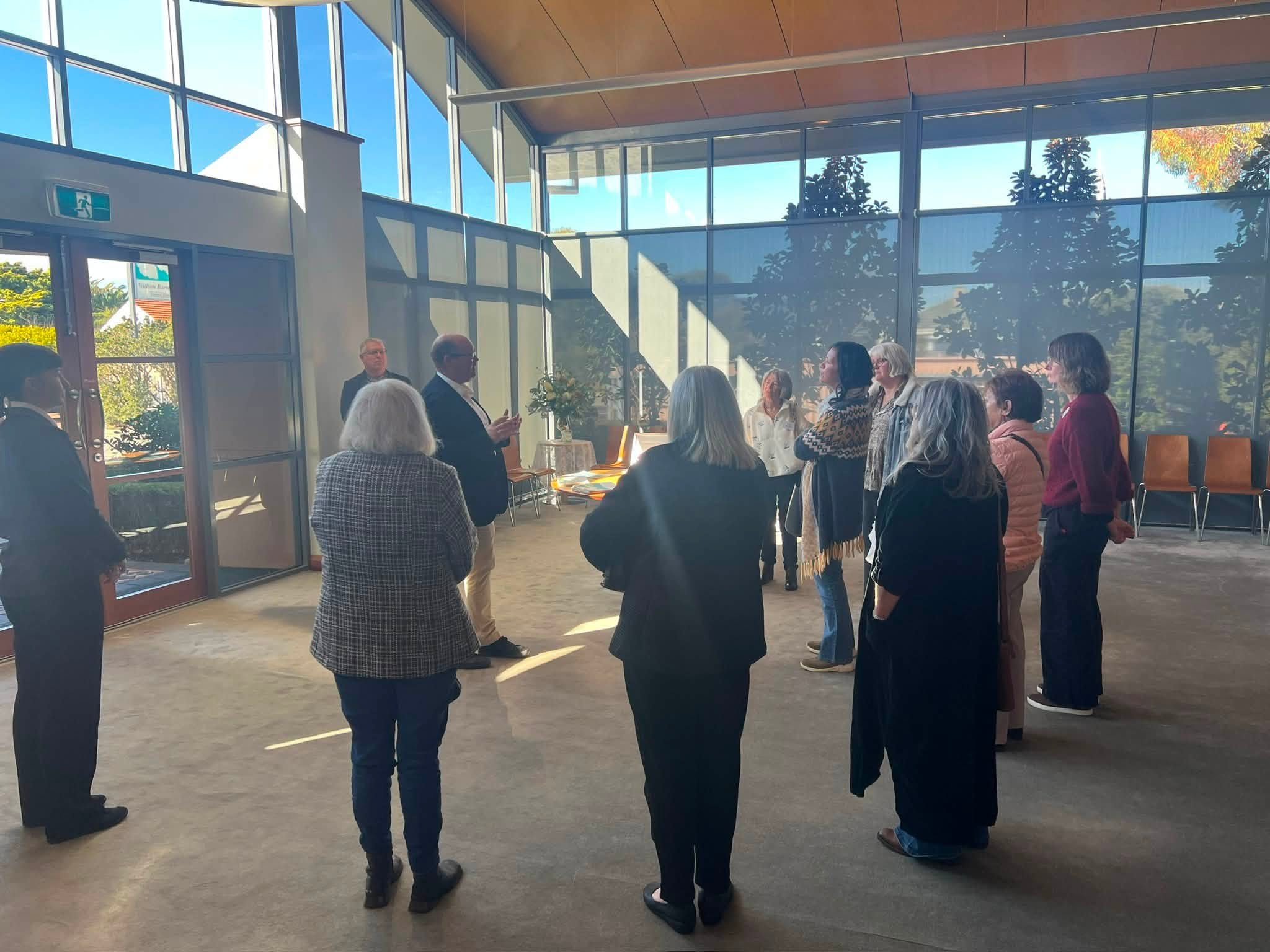 William barrett sons chapel foyer