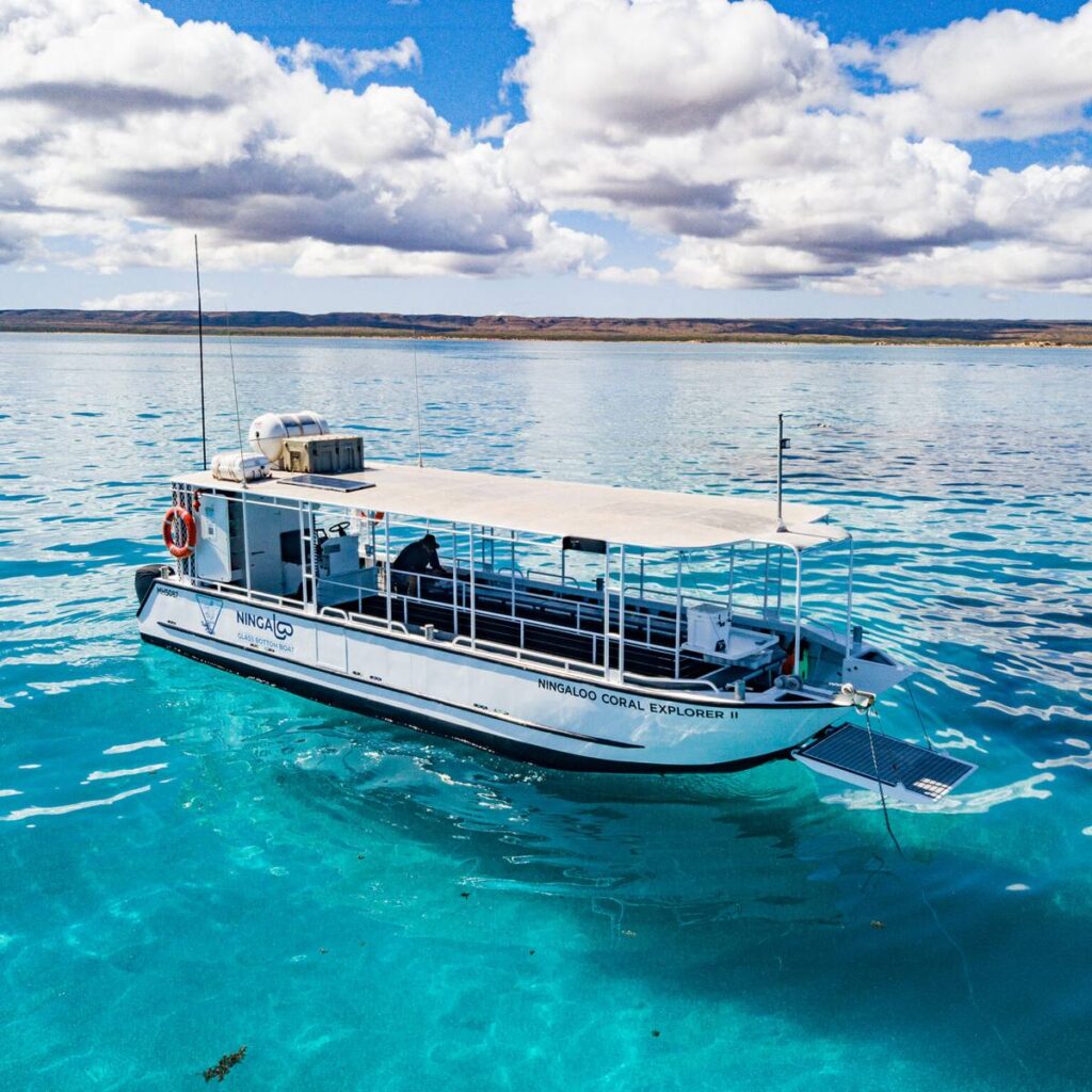 Ningaloo Glass Bottom Boat, Exmouth WA