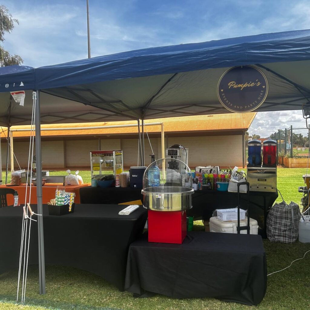 Pumpie Events and Party Hire, Newman (filed under East Pilbara 932) WA